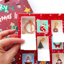 Calendário Contagem Regressiva + Berloques Surpresas de Natal Pulseira Importe Go 